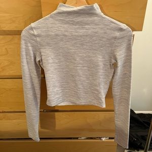 lululemon all aligned mocked neck LS